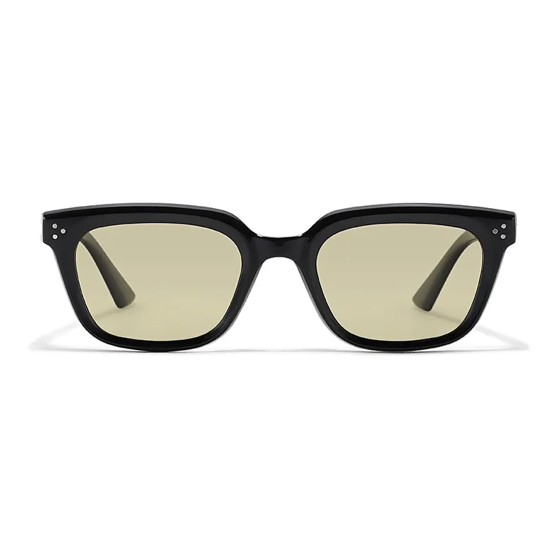 Sagawa TR/Memory Plastic Square Sunglasses Unisex-5