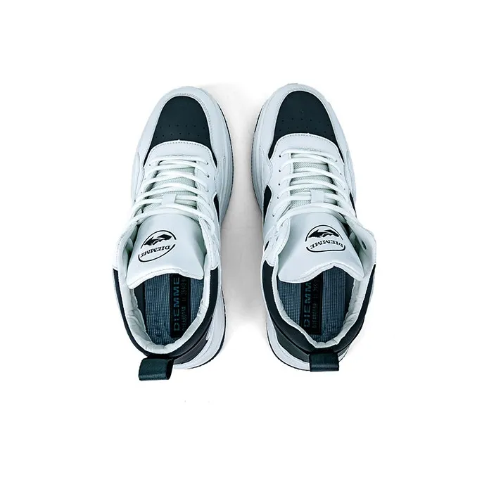 DIEMME Mid Top Skateboard Shoes Men's White-2