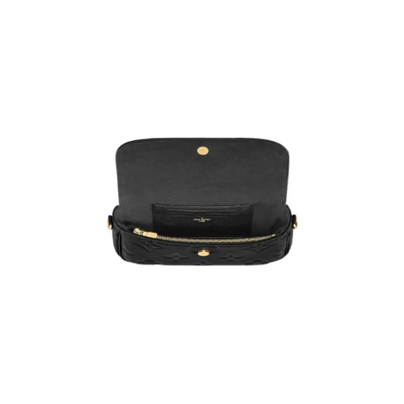 LOUIS VUITTON Wallet On Chain Ivy Black-4