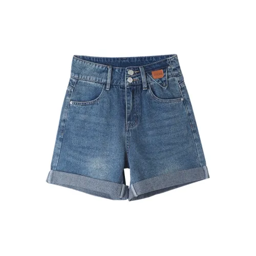 HIPPIEMISS Denim Shorts Women's Blue