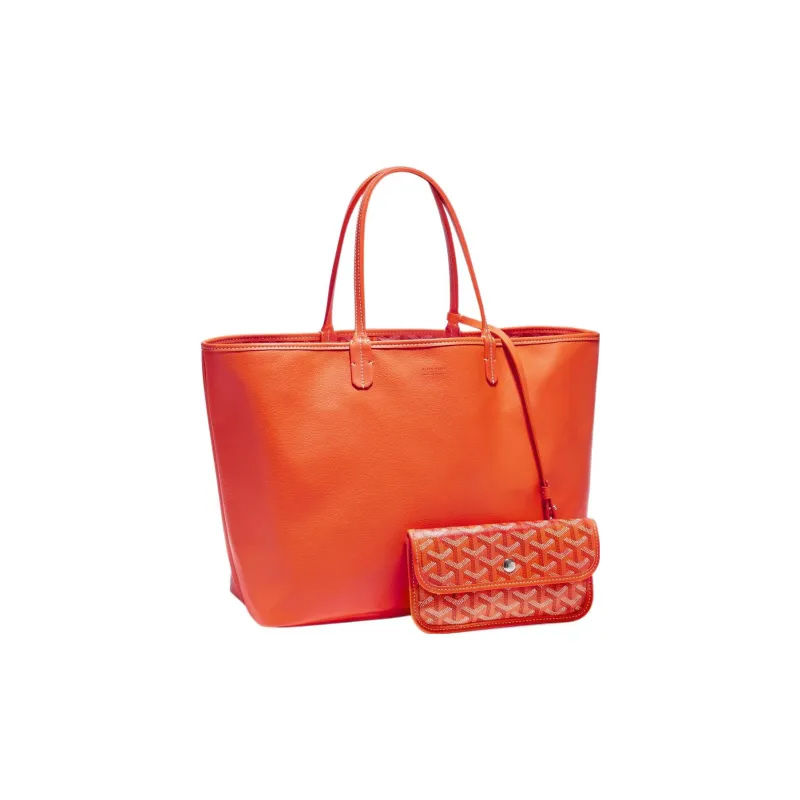 GOYARD Anjou Canvas With Leather Tote Shopping Bag Shoulder Bags Handbags Small Size Unisex 11 Colors-70
