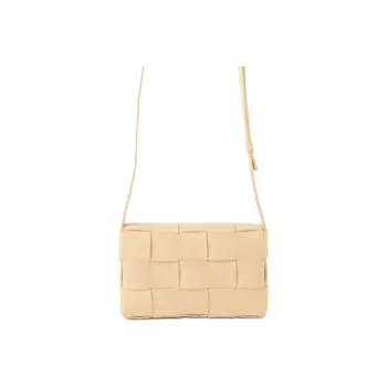 Bottega Veneta CASSETTE Pillow Bag Sheepskin Tofu Bag, Shoulder Bag, Crossbody Bag Regular Women's Brown