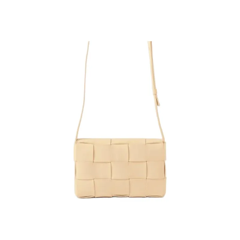 Bottega Veneta CASSETTE Pillow Bag Sheepskin Tofu Bag, Shoulder Bag, Crossbody Bag Regular Women's Brown-0