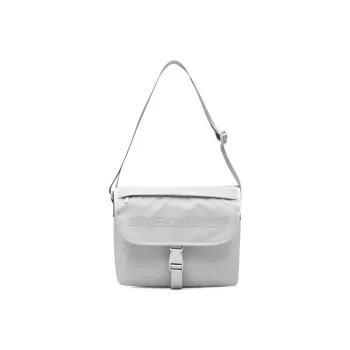 Skechers Fabric Messenger Bag Shoulder Bag Crossbody Bag Regular Unisex Moon Rock Gray