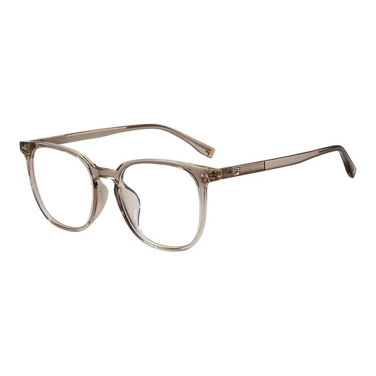 FILA TR/Memory Plastic Square Eyeglass Frames Unisex-0