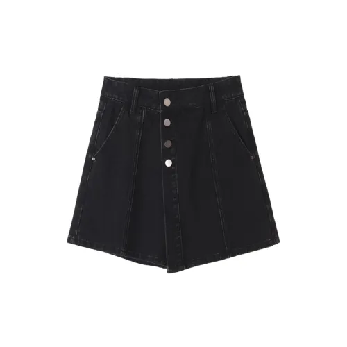 HIPPIEMISS Denim Shorts Women's Black