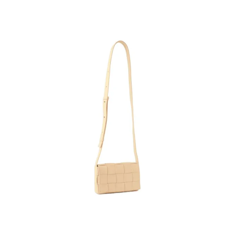 Bottega Veneta CASSETTE Pillow Bag Sheepskin Tofu Bag, Shoulder Bag, Crossbody Bag Regular Women's Brown-2