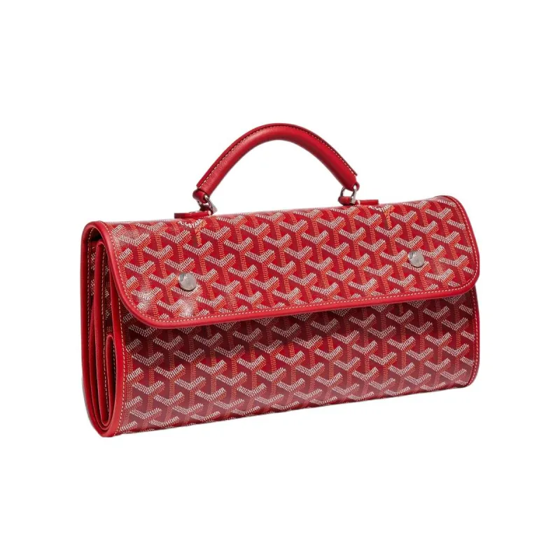GOYARD Canvas With Calfskin Handbag Backpack Medium Size Unisex 11 Colors-10