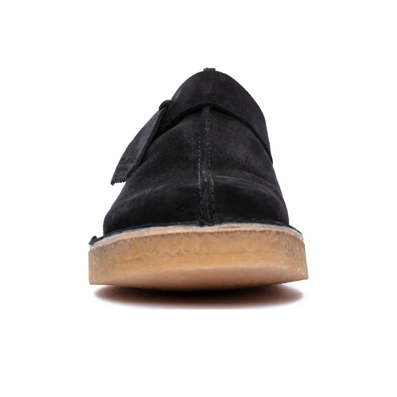 Clarks Originals Rubber Sole Wrap toe Slippers Women's Black-1
