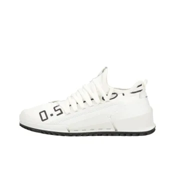 Ecco Low Top Sports Casual Shoes Women's Bright White