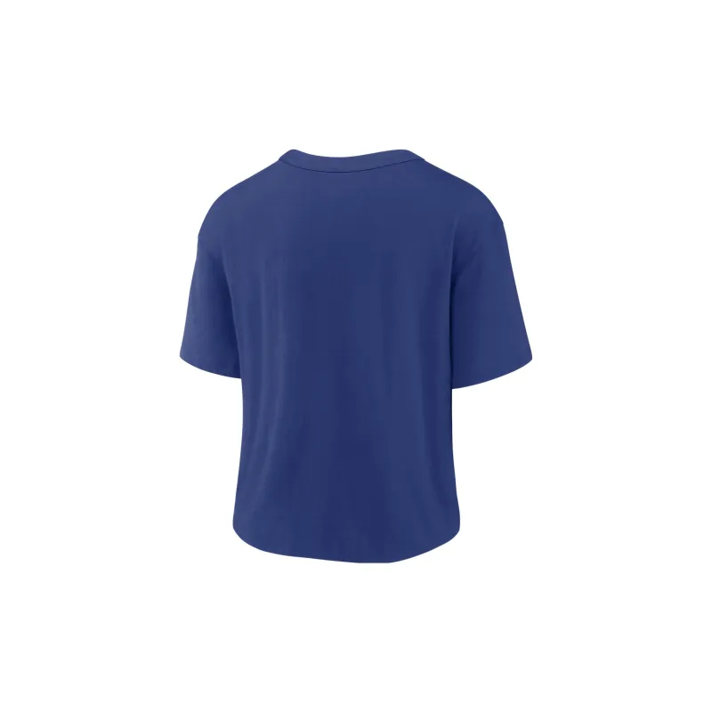 Mlb X Nike Crop Tops Women's Royal Blue-1