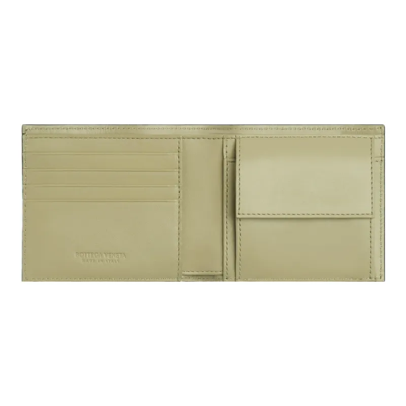 Bottega Veneta Intrecciato Bi Fold Wallet-1