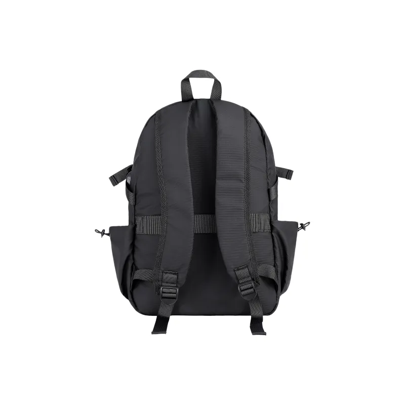 KONADCT Oxford/PU Backpack Large Size Unisex Black/Gray/White/Purple/Monogram/Coffee-3