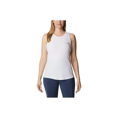 Columbia Tank Tops Women's White