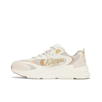 Kappa Low Top Sports Casual Shoes Unisex White Gray