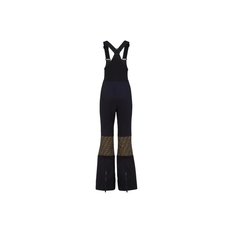 FENDI One Piece Ski Suits Women's Brown-1