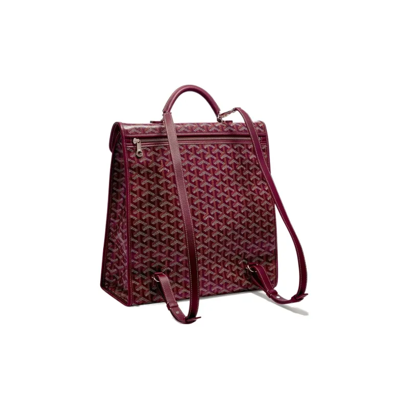 GOYARD Canvas With Calfskin Handbag Backpack Medium Size Unisex 11 Colors-50