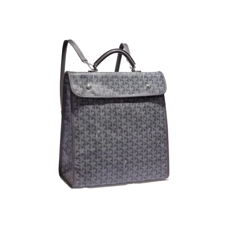 GOYARD Canvas With Calfskin Handbag Backpack Medium Size Unisex 11 Colors-60