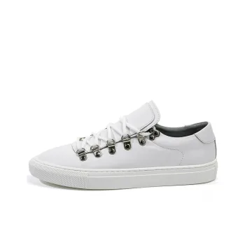 DIEMME Low Top Skateboard Shoes Men's White