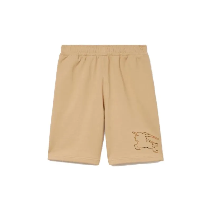 Burberry Check Ekd Cotton Shorts-6