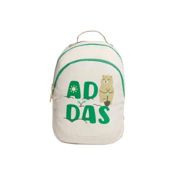 Adidas Recyclable Polyester Backpack Regular Women's Light Beige