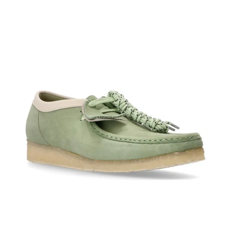 Clarks Originals Wallabee Pale Green-1