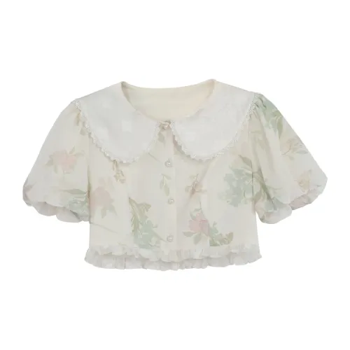 Snbl Chiffon Shirts Women's Apricot