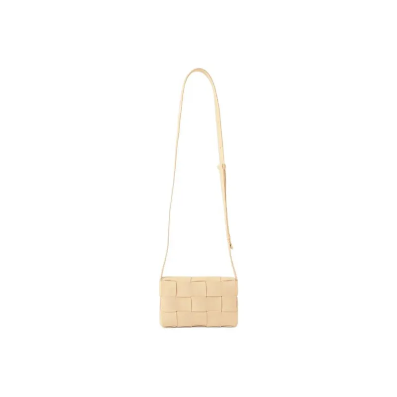 Bottega Veneta CASSETTE Pillow Bag Sheepskin Tofu Bag, Shoulder Bag, Crossbody Bag Regular Women's Brown-1