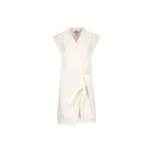 Tommy Hilfiger Sleeveless Dresses Women's White