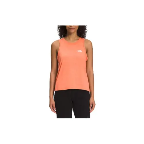 THE NORTH FACE Tank Tops Women's Coral Orange