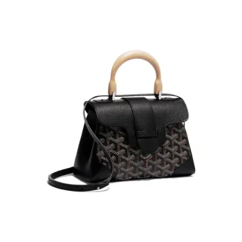GOYARD Saigon Beech Wood Canvas With Leather Small Waste Bag Lady Bag One Shoulder Handbags Mini Women's 11 Colors