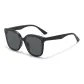 Bright Black Gray Lens
