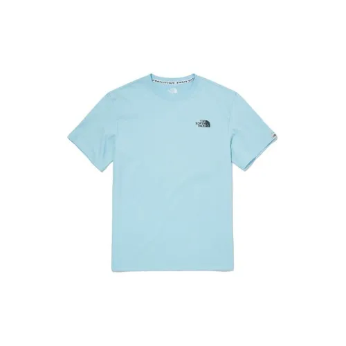 THE NORTH FACE T-Shirts Unisex Sky Blue