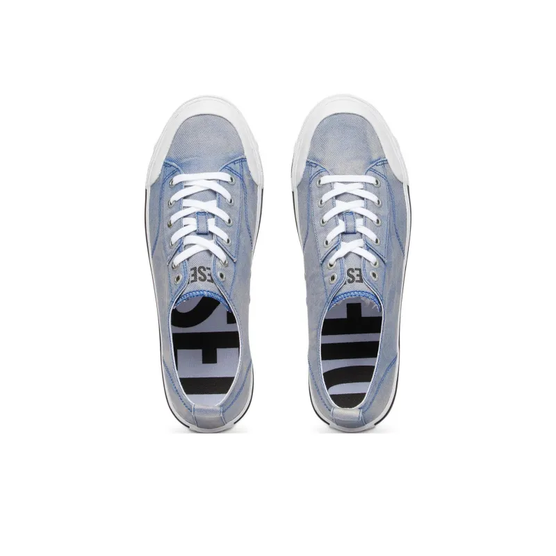 DIESEL Stylish Skateboarding Shoes Women's Blue-3
