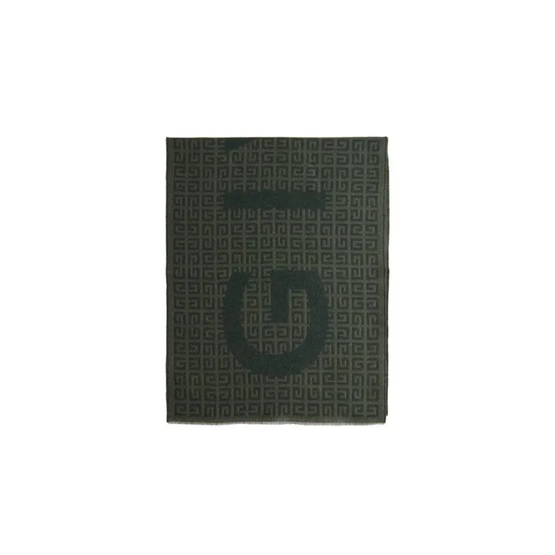 GIVENCHY Knit Scarves Men's Green-0