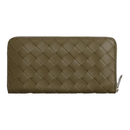 Bottega Veneta Intrecciato Zip Around Wallet