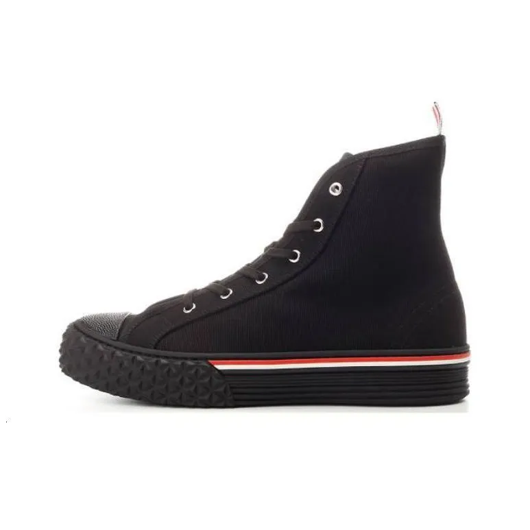 THOM BROWNE Rwb Striped Lace Up Sneakers-0