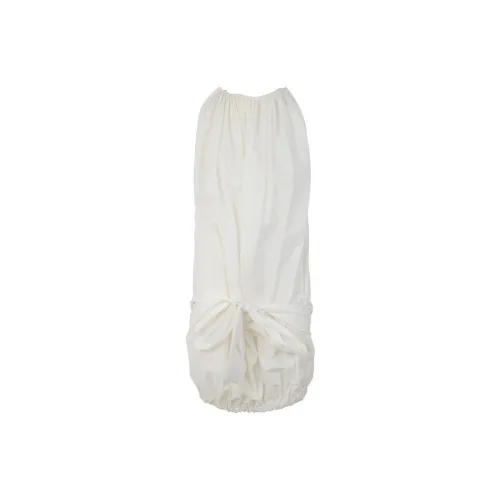 RICK OWENS Sleeveless Dresses Women's White