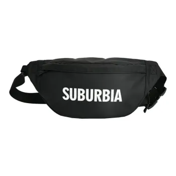 SUBURBIA High-quality Film Fanny Pack Regular Unisex Black