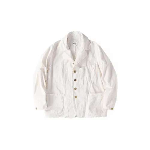 Burberry Denim Jackets Unisex White