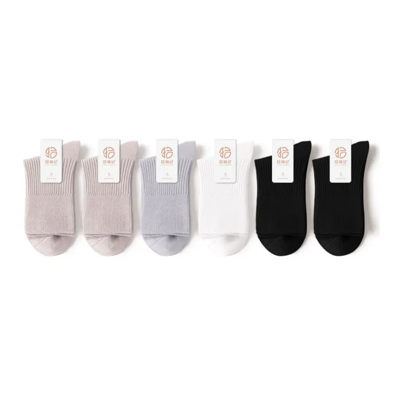 SHIWAJI Women's Mid Calf Socks-3