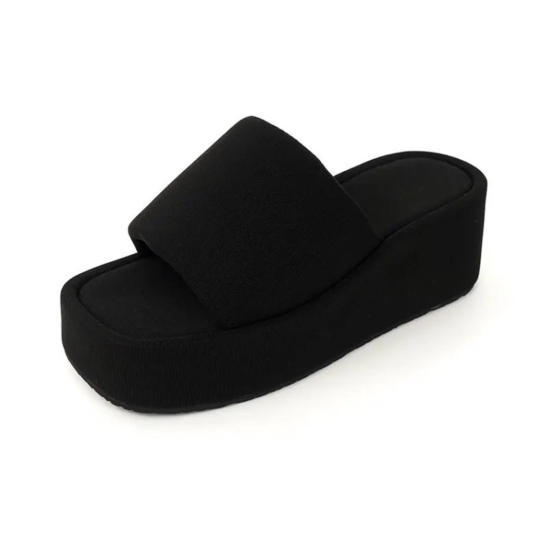 IN&IN Slide Slippers Women's Black/Blue-2