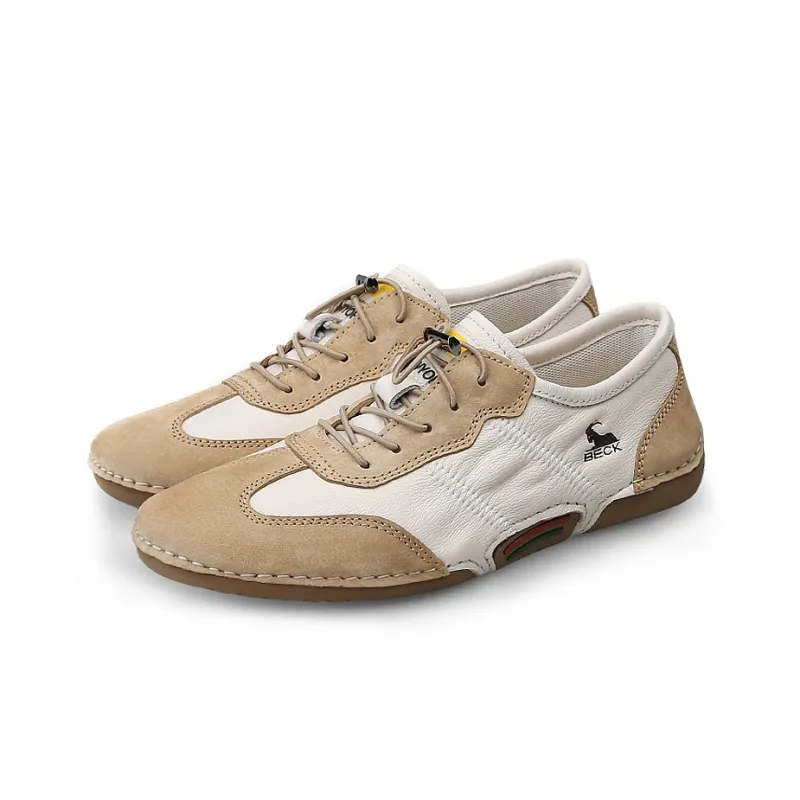 BECK Casual Single Shoes Women's Ecru-3