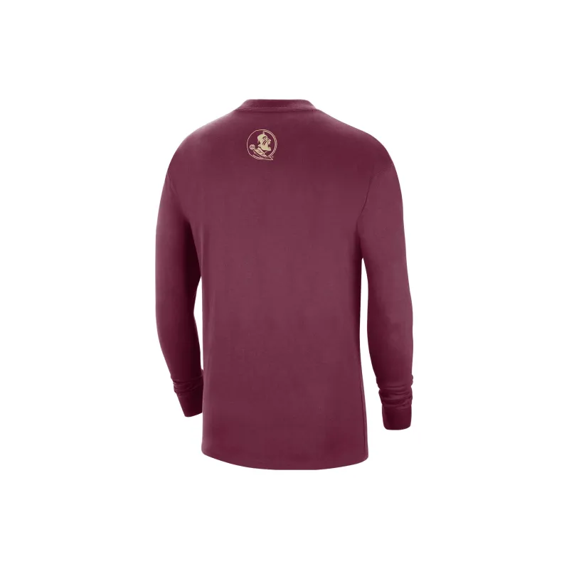 Nike Florida State Men's Nike College Long Sleeve Max90 T Shirt-1