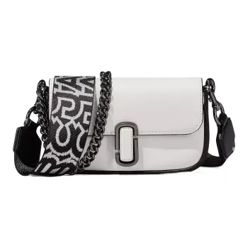 MARC JACOBS The Mini Shoulder Bag Black/White