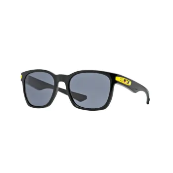 Oakley Plate Frame Irregular Shape Sunglasses Unisex Black