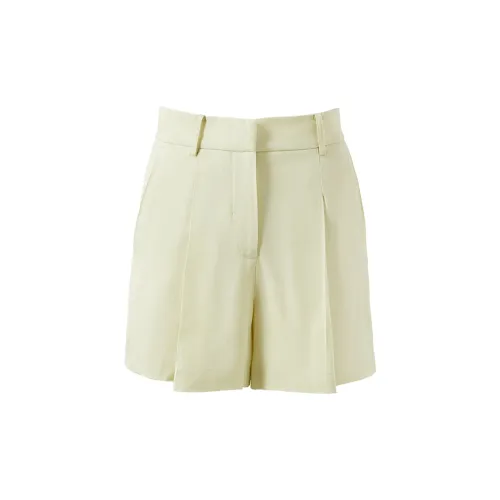 ELLE Casual Shorts Women's Light Green