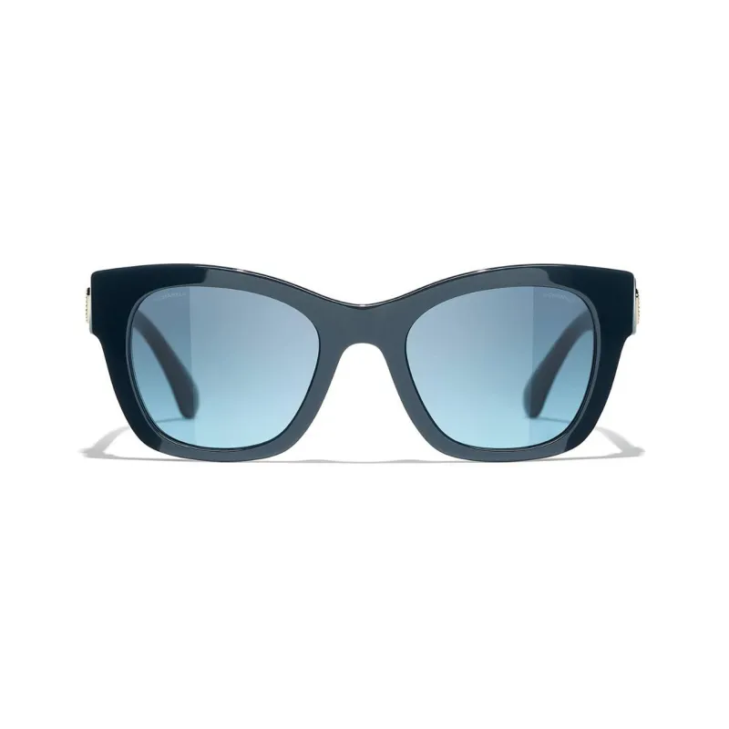 CHANEL Sunglasses Women's Blue-1