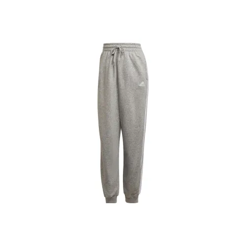 Adidas Knitted Sweatpants Women's Light Gray