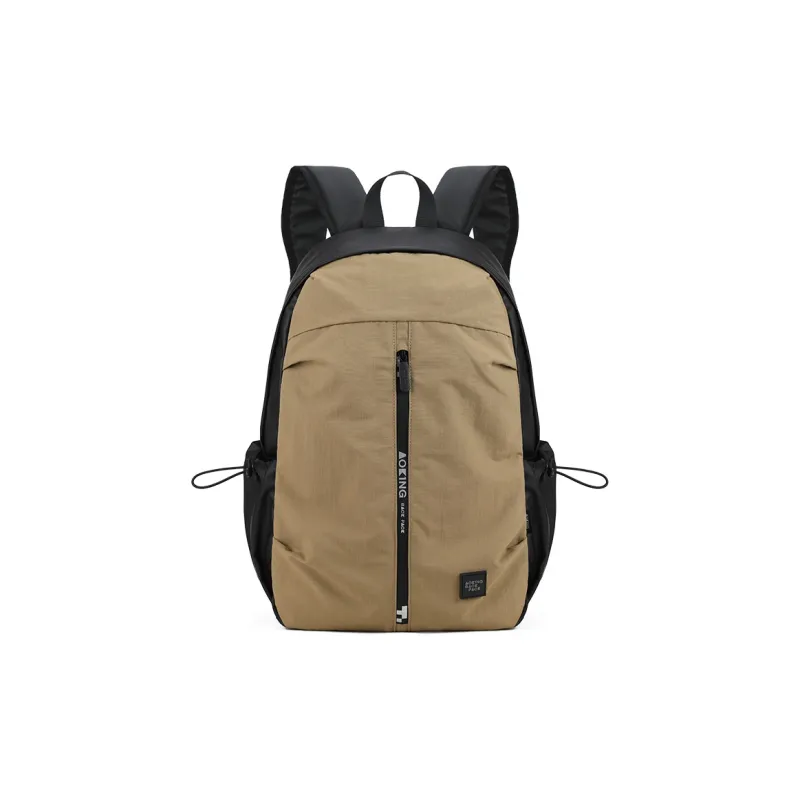 AOKING AK Oxford Travel Bags Laptop Bags Backpack Medium Size Unisex Army Green/Black/Khaki-9
